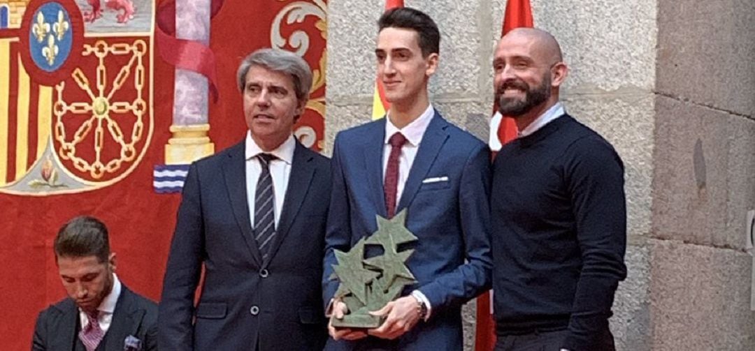 Jesús Tortosa en la entrega de Premios 7 Estrellas