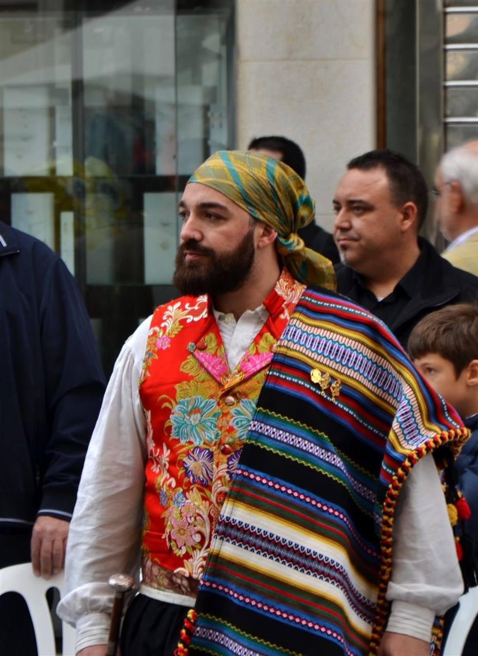 Juanjo Guntiñas, de la falla Port Rotes.