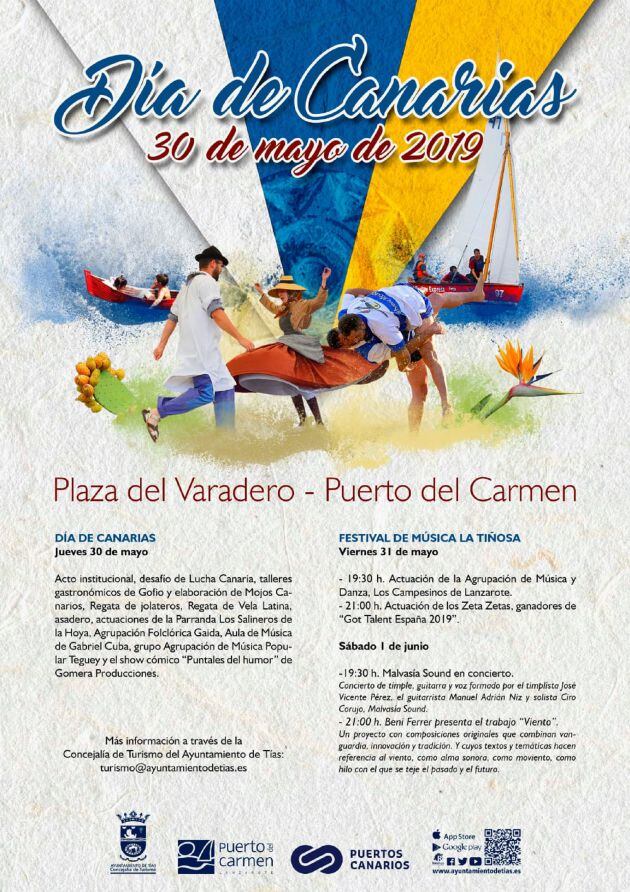 Actos programados en el municipio de Tías.