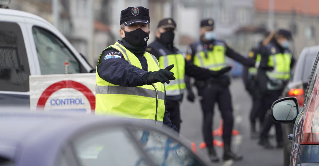 Control movilidad de la Policía