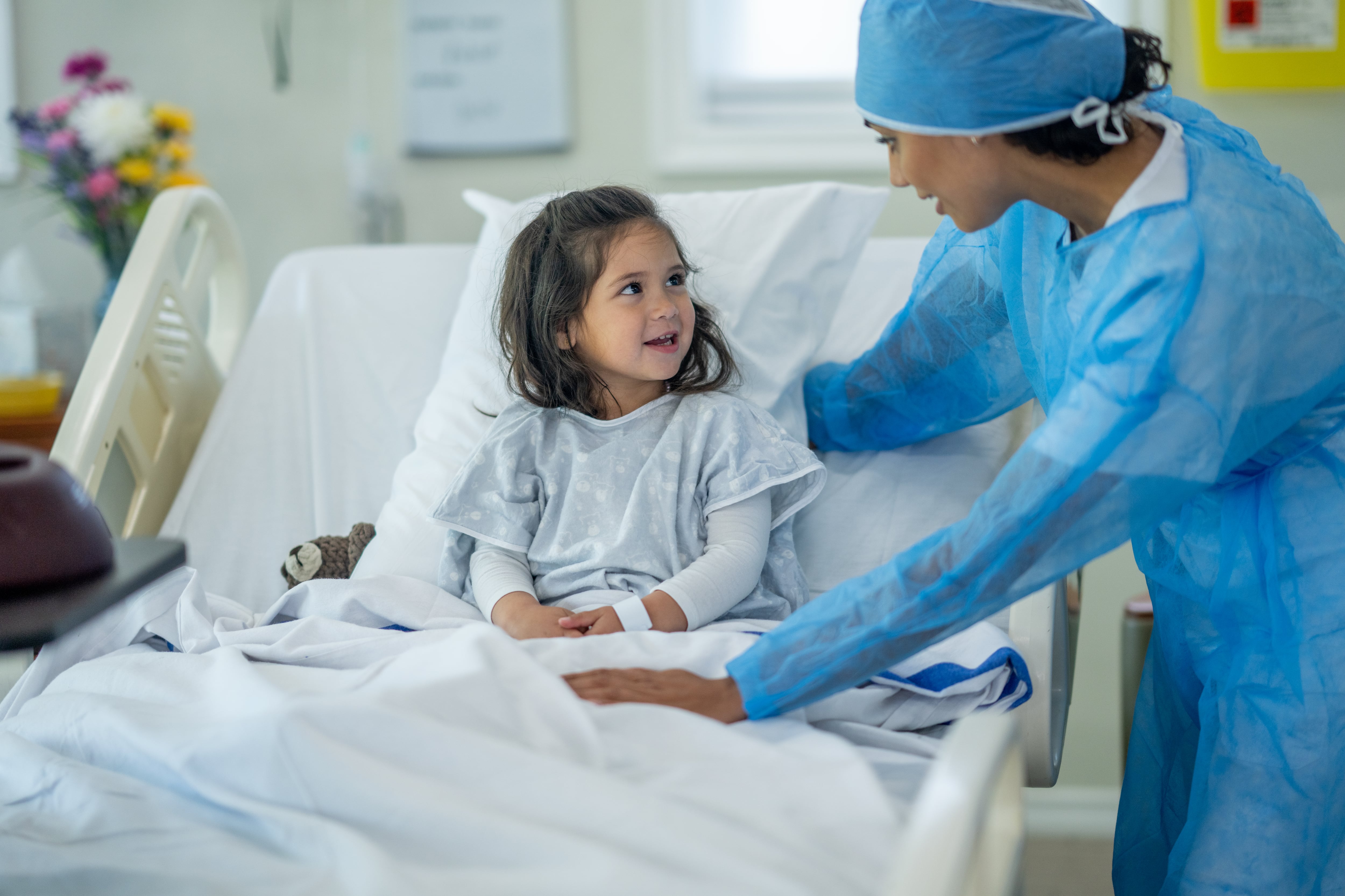 Ayuda a niñas y niños enfermos