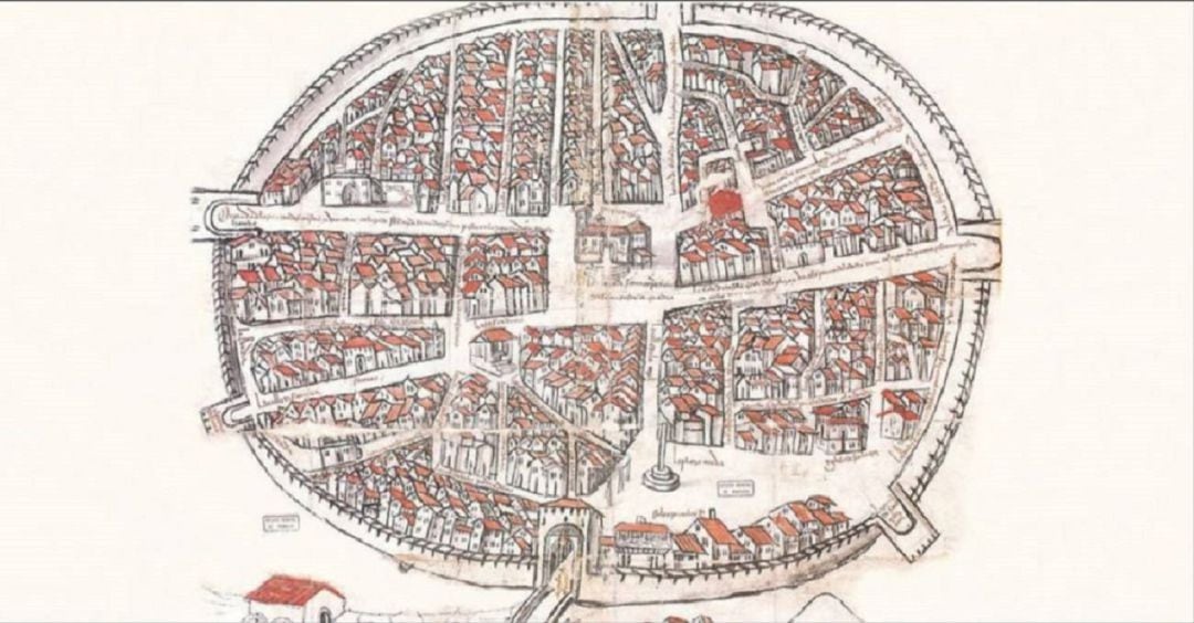 Mapa de 1503 de Aranda