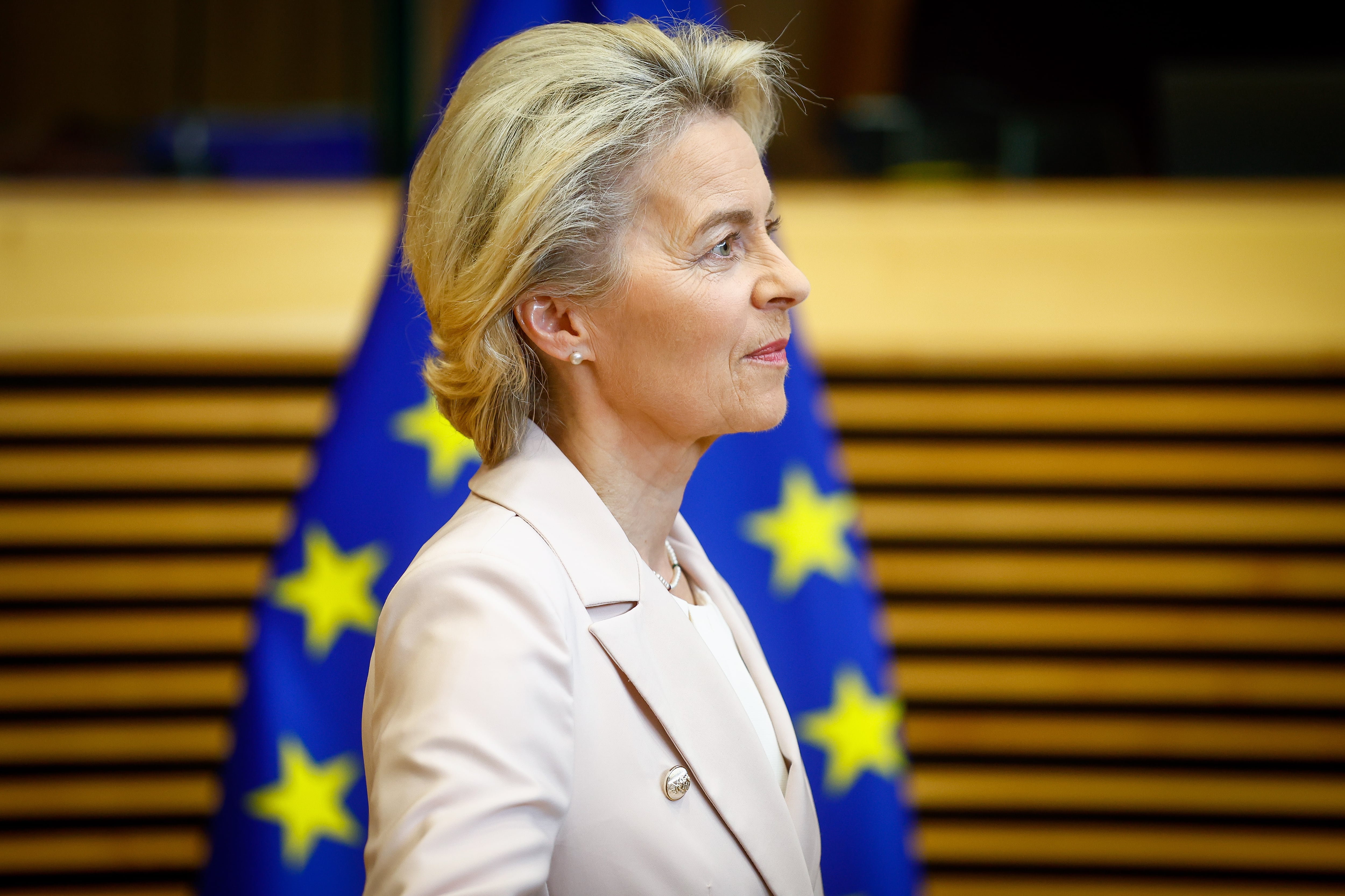 La presidenta de la Comisión Europea, Ursula von der Leyen.