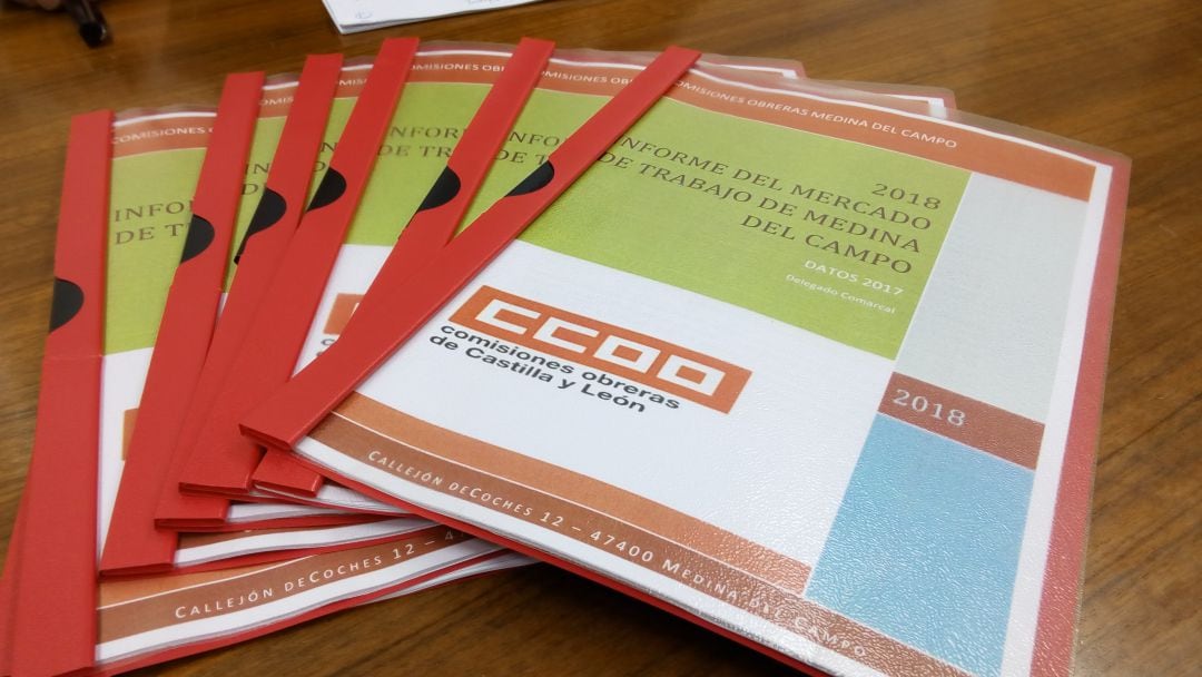 Documento de análisis sobre la situación laboral en Medina del Campo y comarca elaborado por CCOO