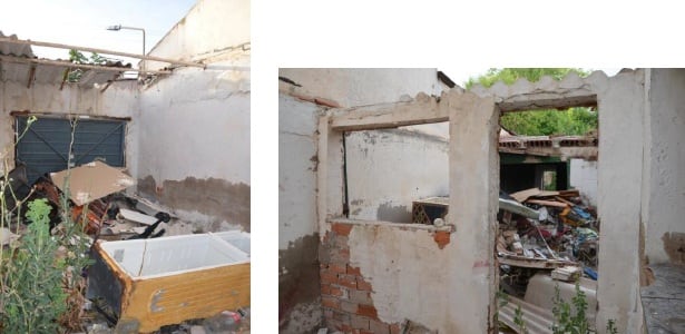 Vivienda utilizada como salón de juego