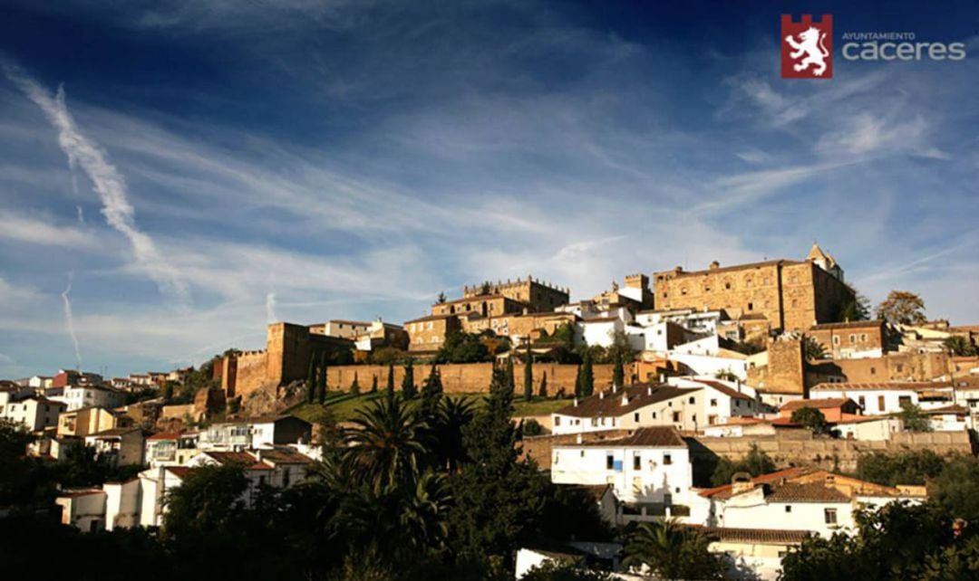 Panorámica de la ciudad monumental de Cáceres