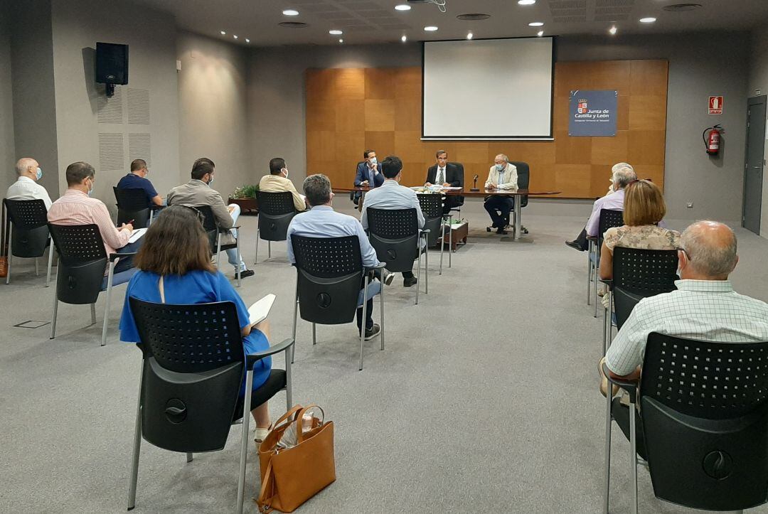 Reunión de alcaldes para analizar las medidas de seguridad frente al Covid-19