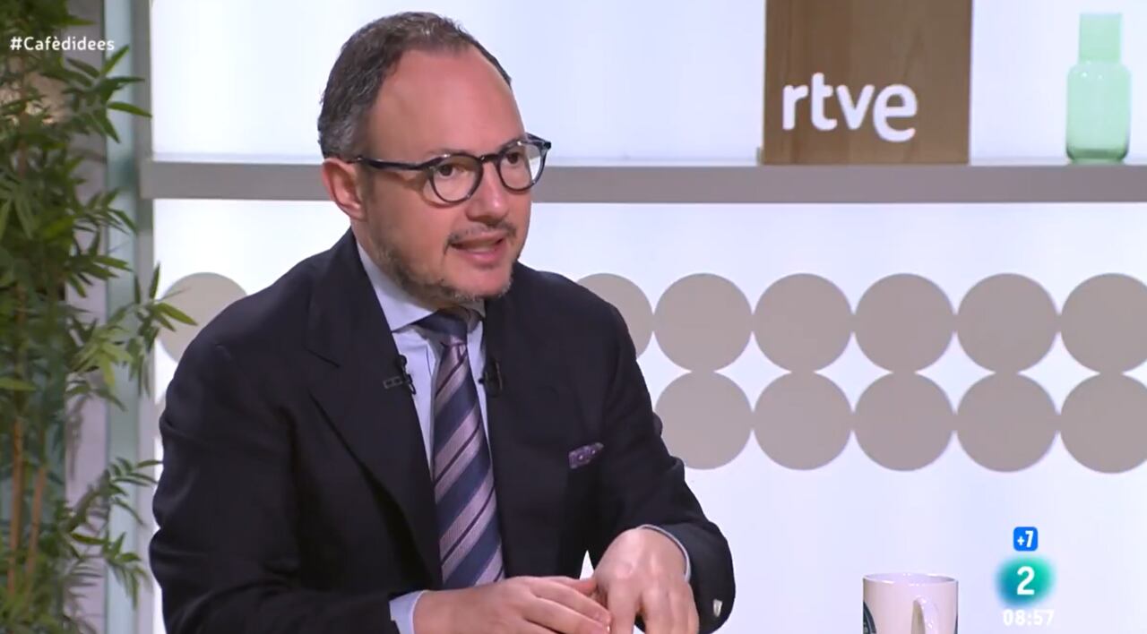 El cap de Govern al programa Cafè d'Idees de TVE