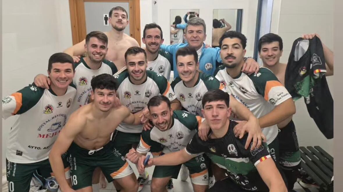 El Archidona FS celebra la victoria ante Torre del Mar