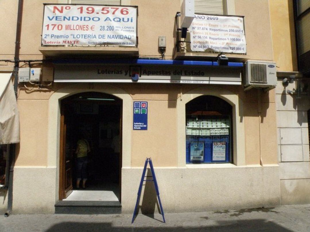 Lotería Mayte ya tiene un nuevo premio que colgar a su cartel