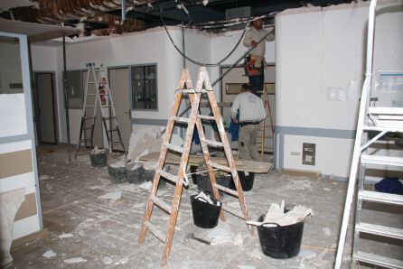 Trabajos de reparación