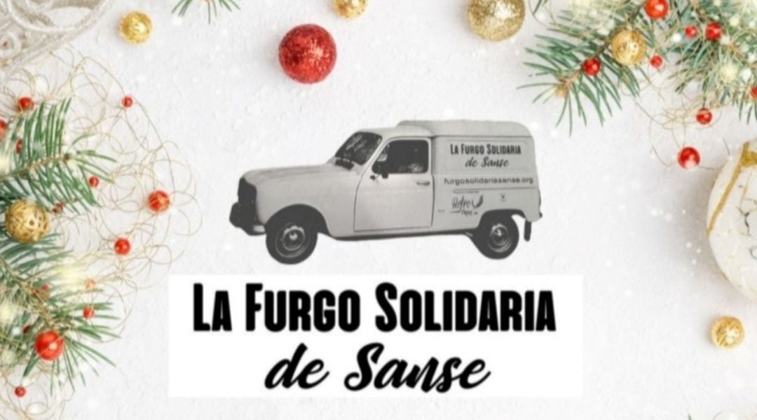 Sanse trae de vuelta su furgoneta solidaria para recoger alimentos como parte de la Semana Solidaria