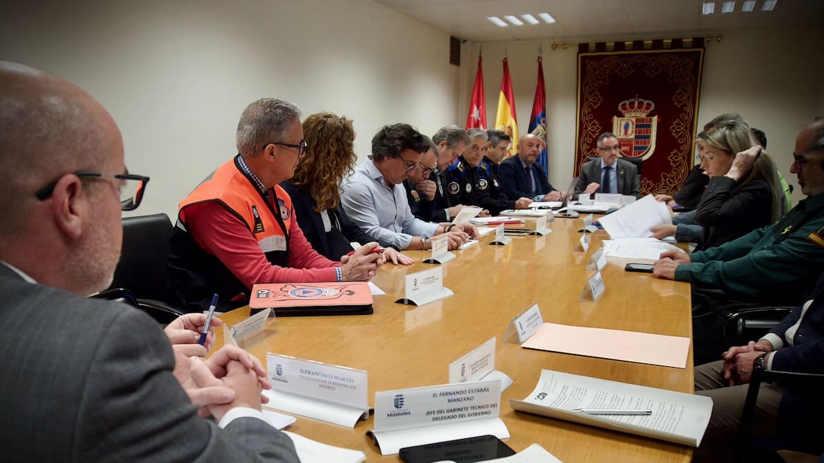 Tensión en la Junta Local de Seguridad de Móstoles: el delegado del Gobierno pide la dimisión del alcalde y Bautista anuncia una querella