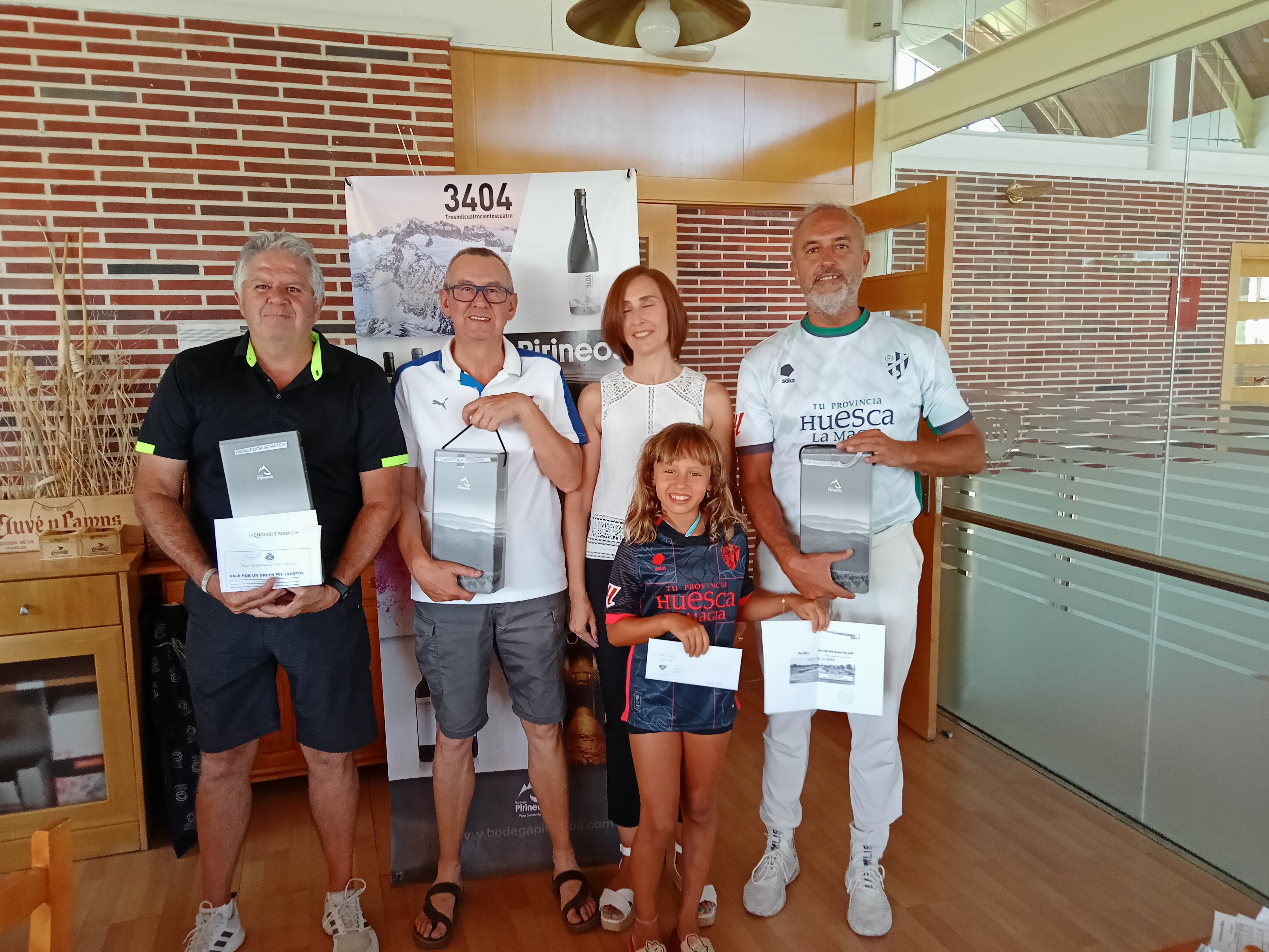 Ganadores en Golf de Guara