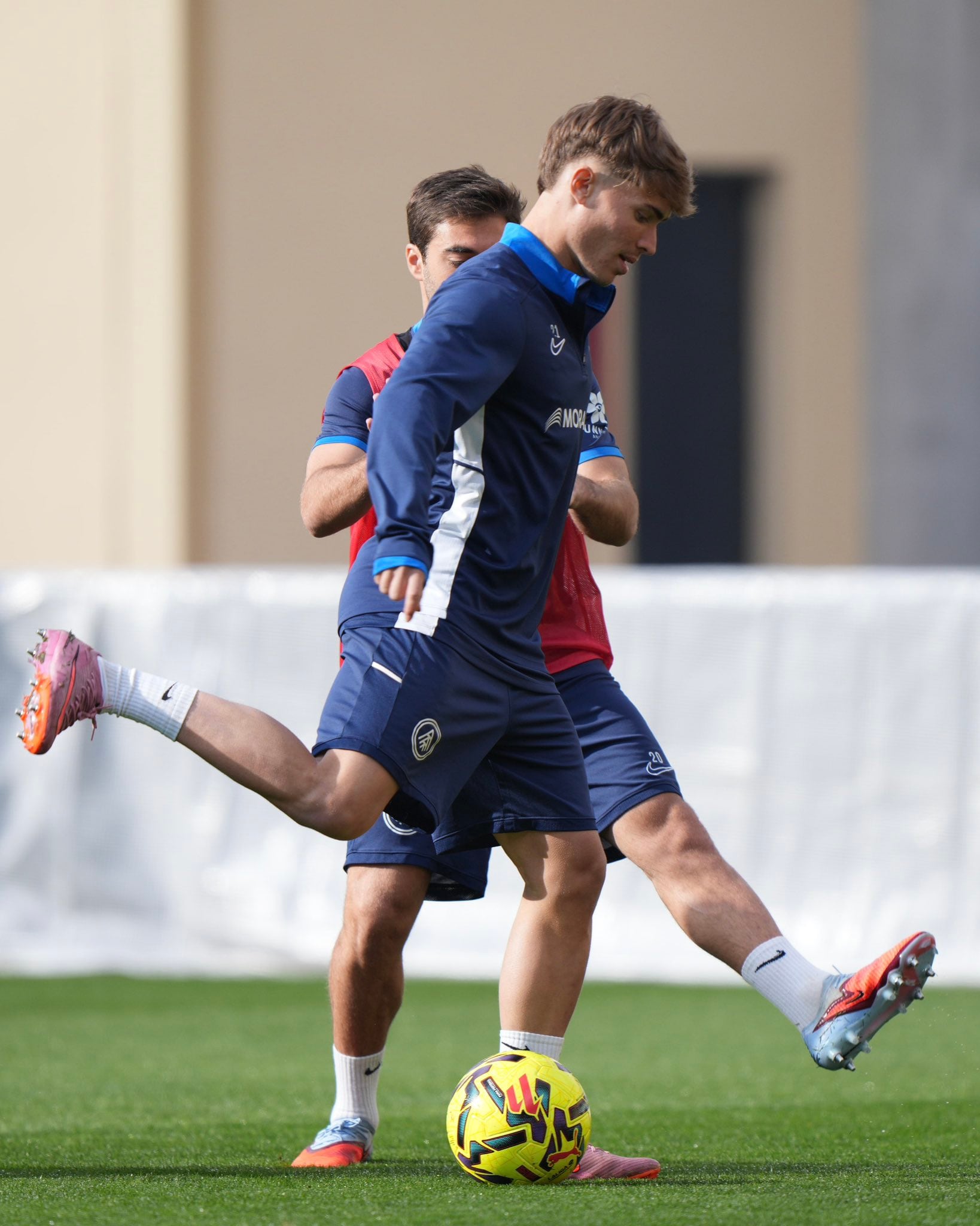 Darrer entrenament de l'FC Andorra abans del duel amb el Còrdova
