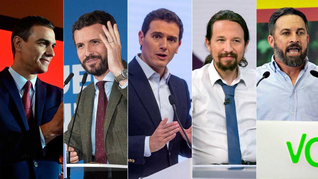 Los cinco candidatos debaten esta noche.