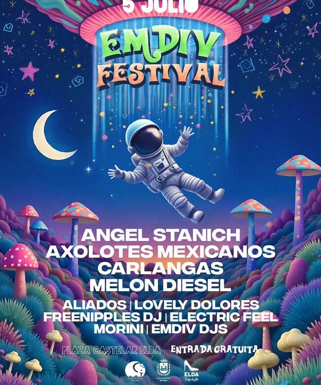 Cartel del EMDIV Festival de Elda 2025