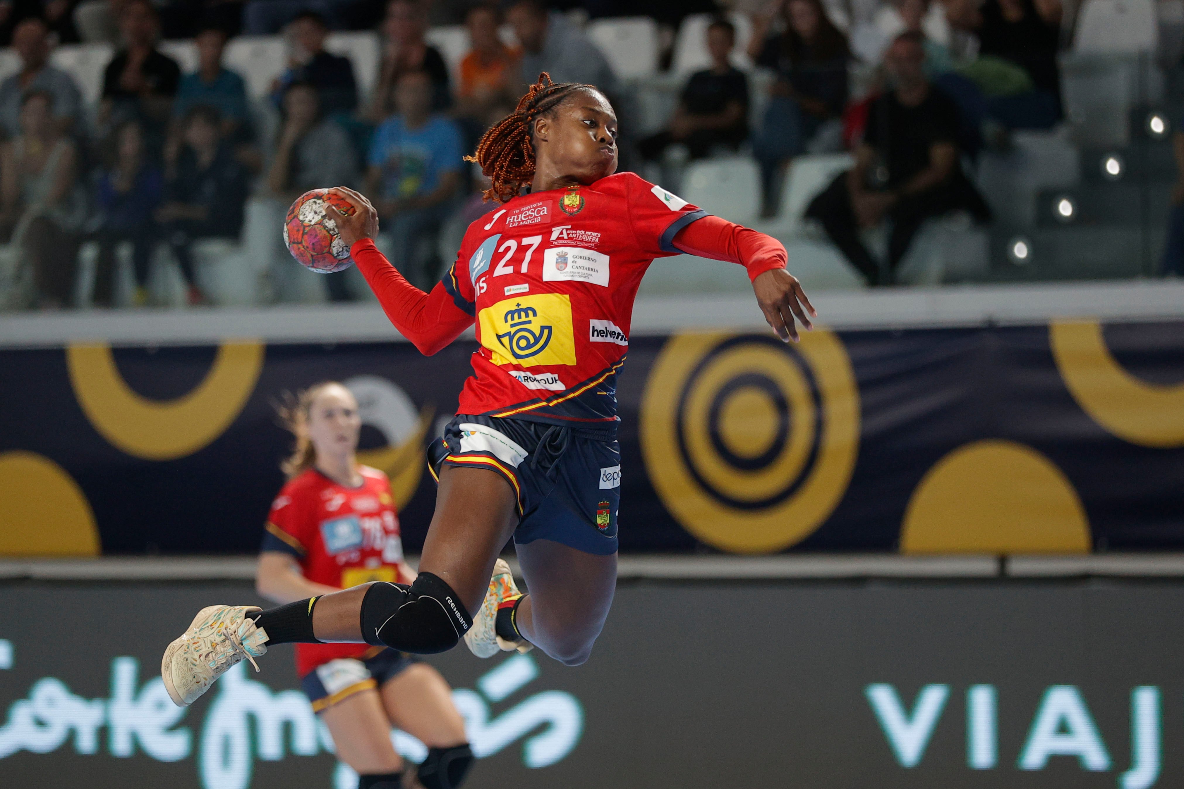 Las Guerreras, durante un partido de clasificación para el Europeo 2026