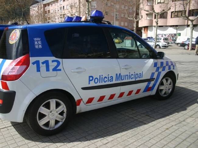 Vehículo de la Policía Local.