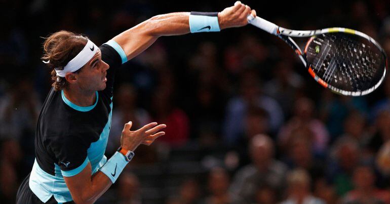 Nadal se ha impuesto en primera ronda del Masters 1000 de París a Lukas Rosol.