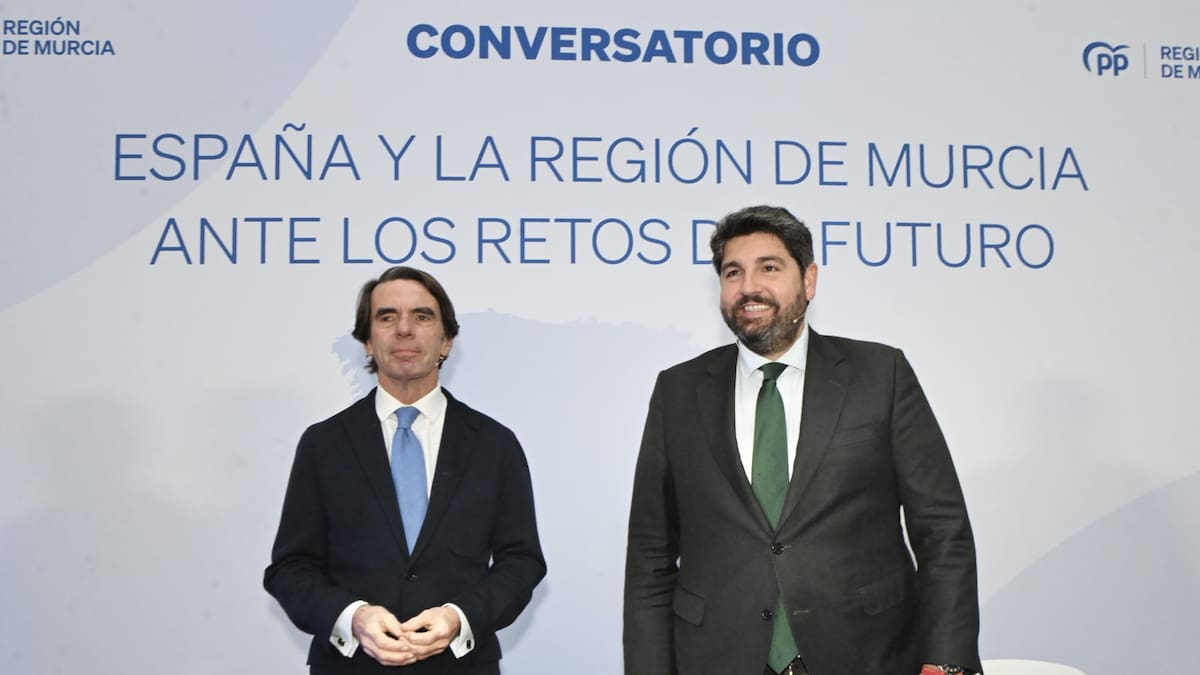 José María Aznar presenta su libro en Murcia