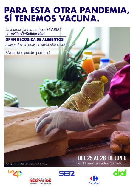 Imagen promocional de la iniciativa solidaria.