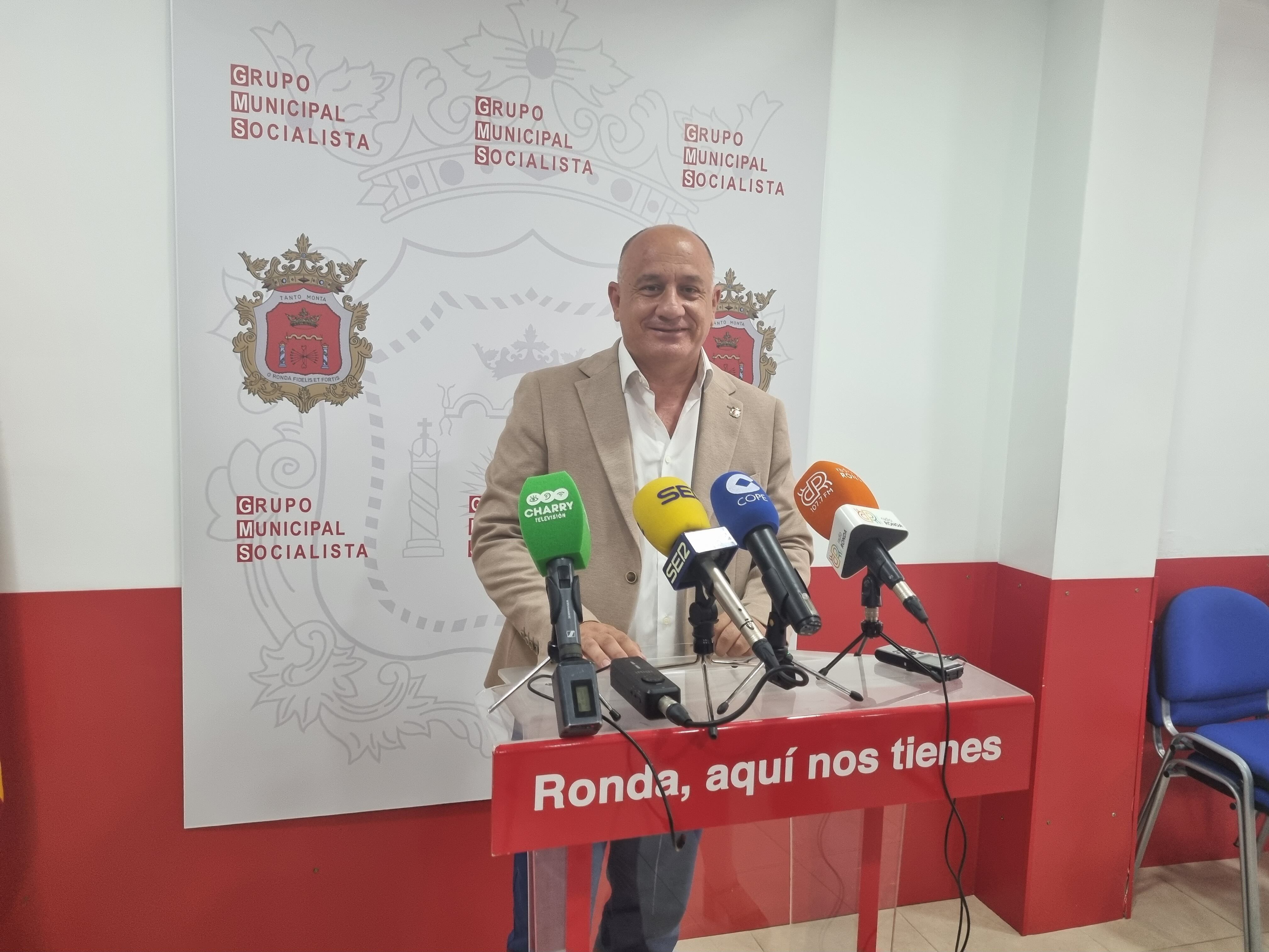 Paco Cañestro, portavoz socialista