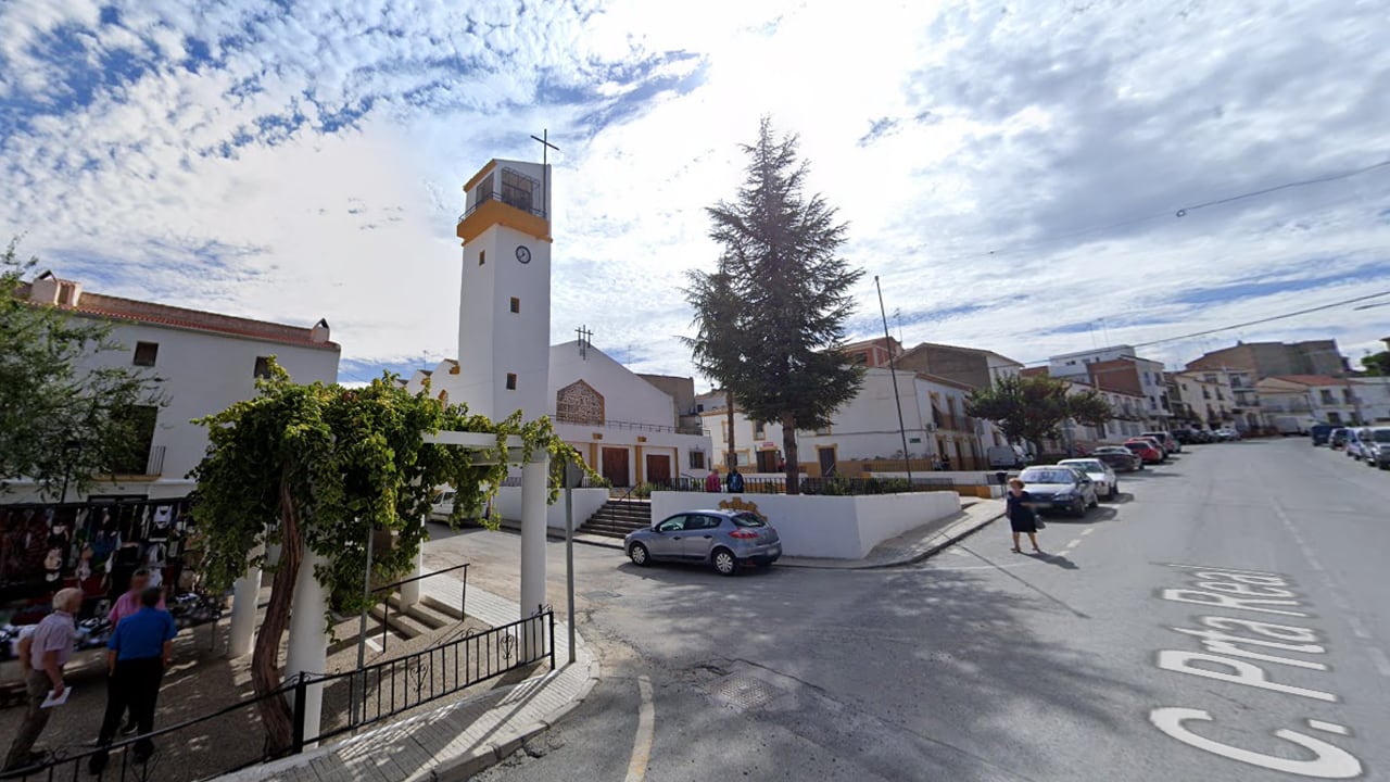 Panorámica de Cuevas del Campo (Granada)