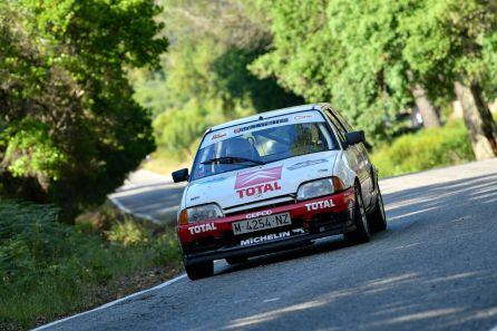 Coche participante en la prueba de Jerez