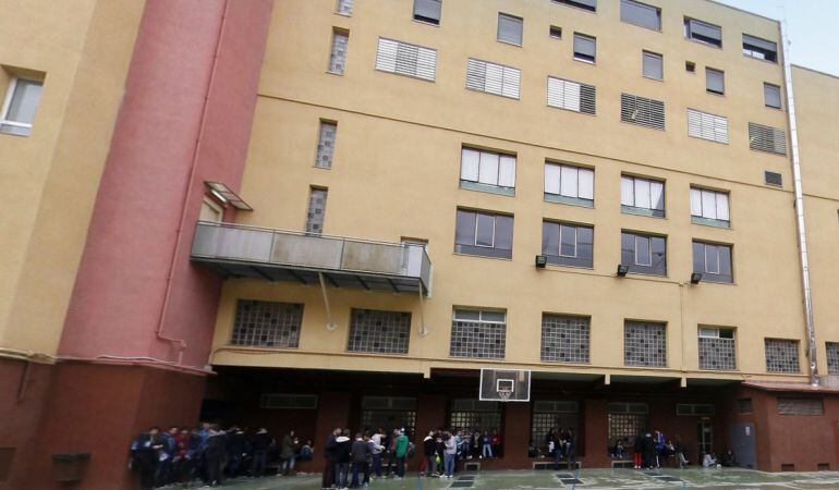 Pati del Col·legi Maristes de Sants-Les Corts