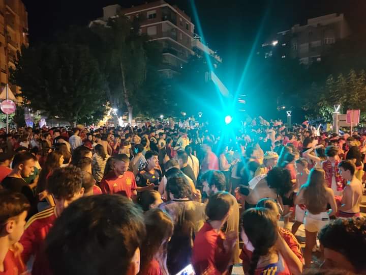 Celebración en la Plaza del Rollo