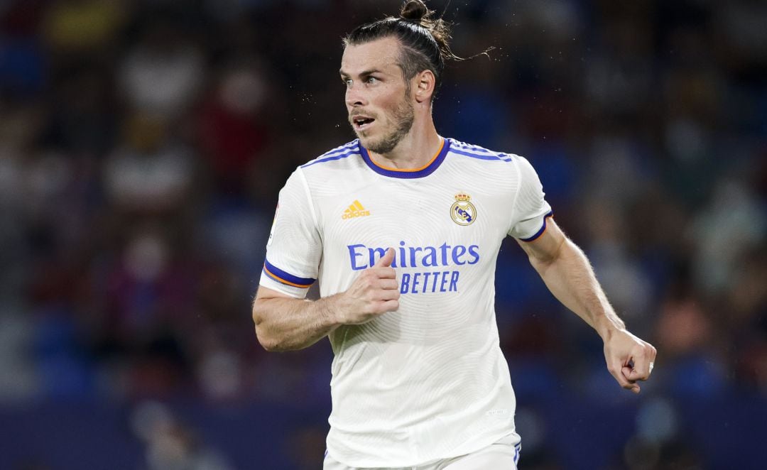 Gareth Bale, en el partido entre el Levante y el Real Madrid.