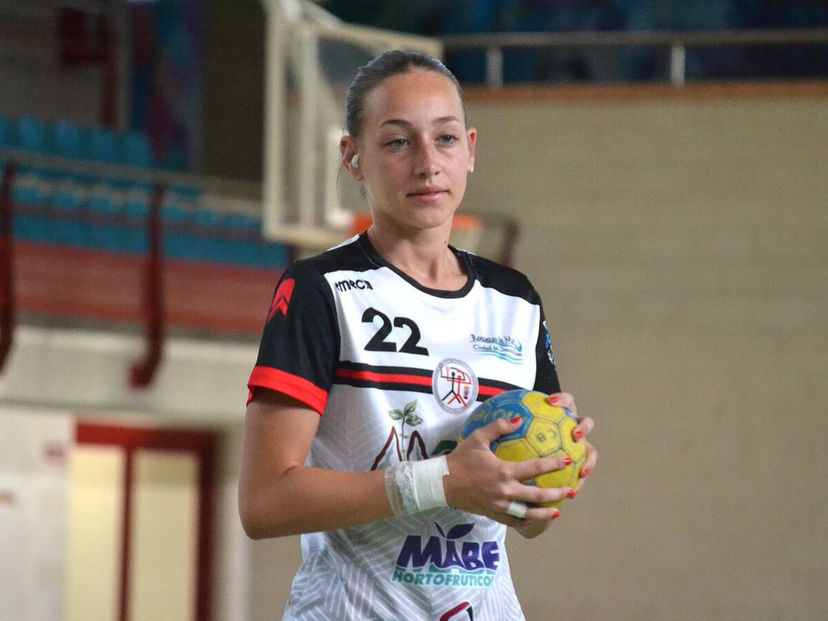 María Beltrán con la Selección Española