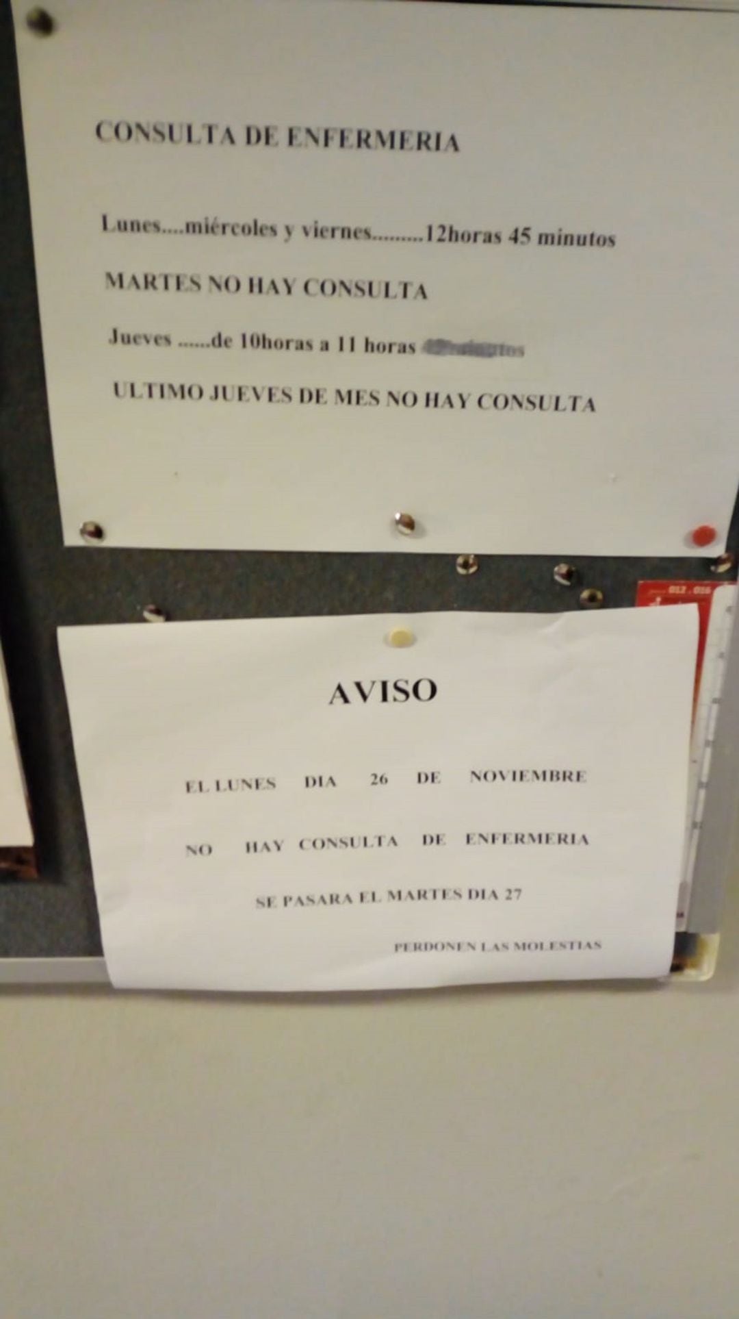 Algunas de las incidencias sanitarias detectadas en la provincia de Palencia
