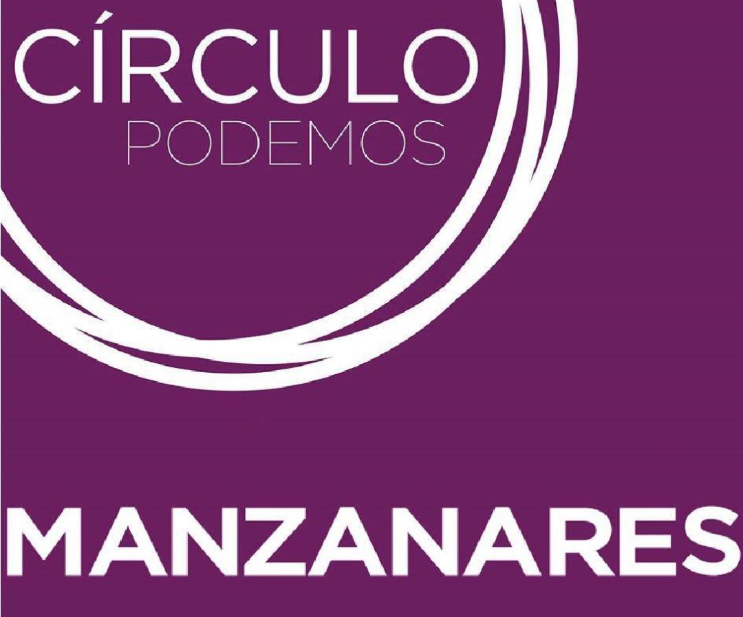 Logo de la formación morada en Manzanares (Ciudad Real)