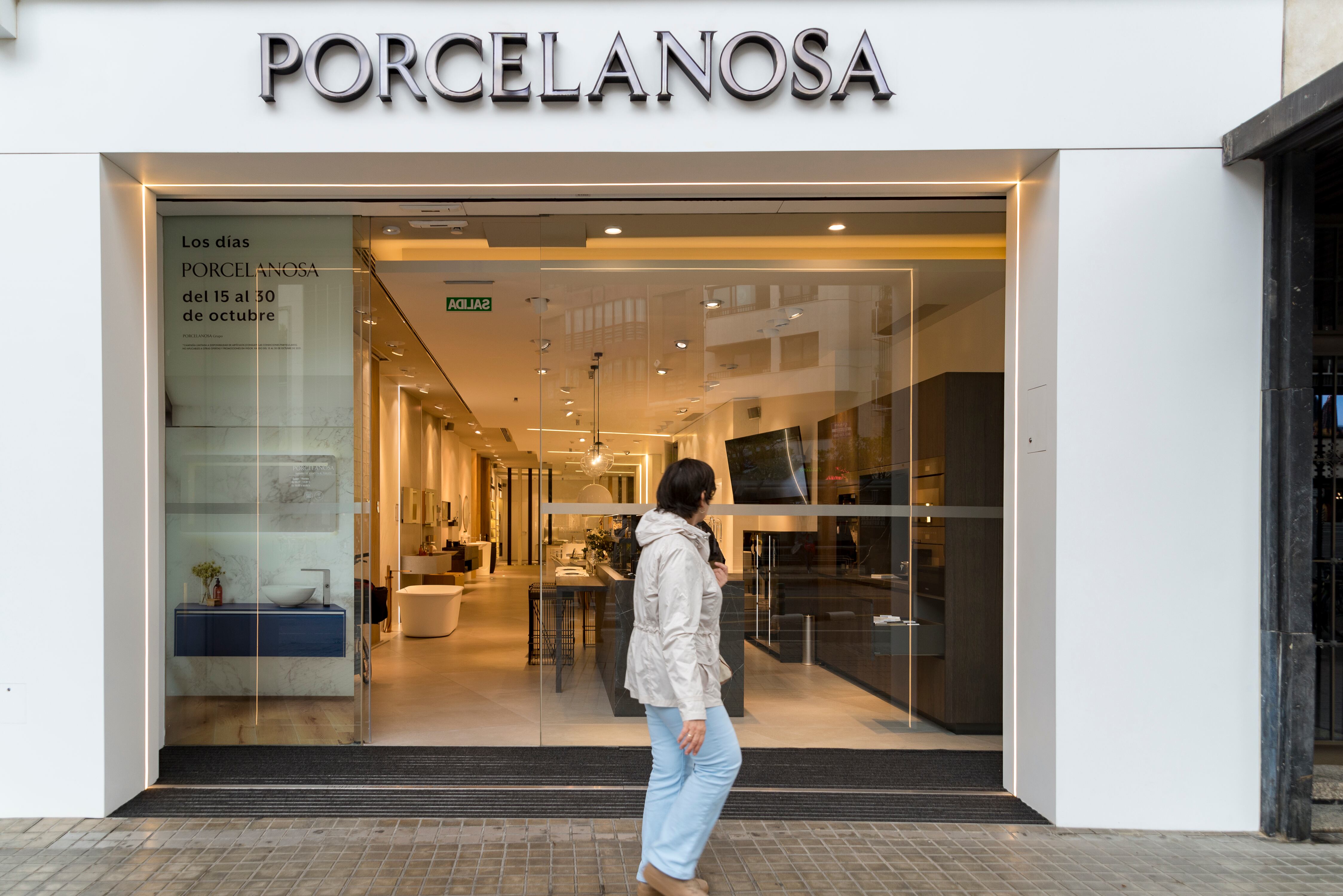 Tienda Porcelanosa en Valencia.