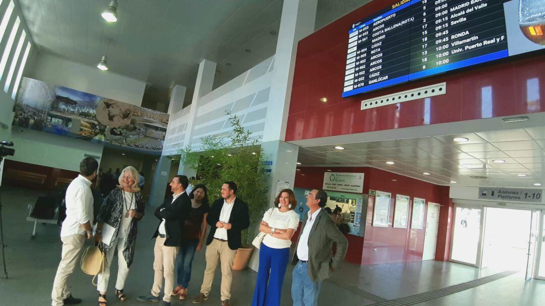 Estación de autobuses de Jerez este martes