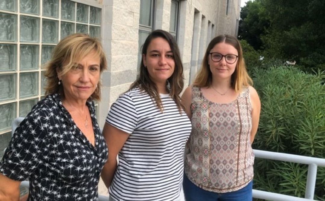 Manuela García de la Hera, Laura María Compañ Gabucio y Laura Torres Collado