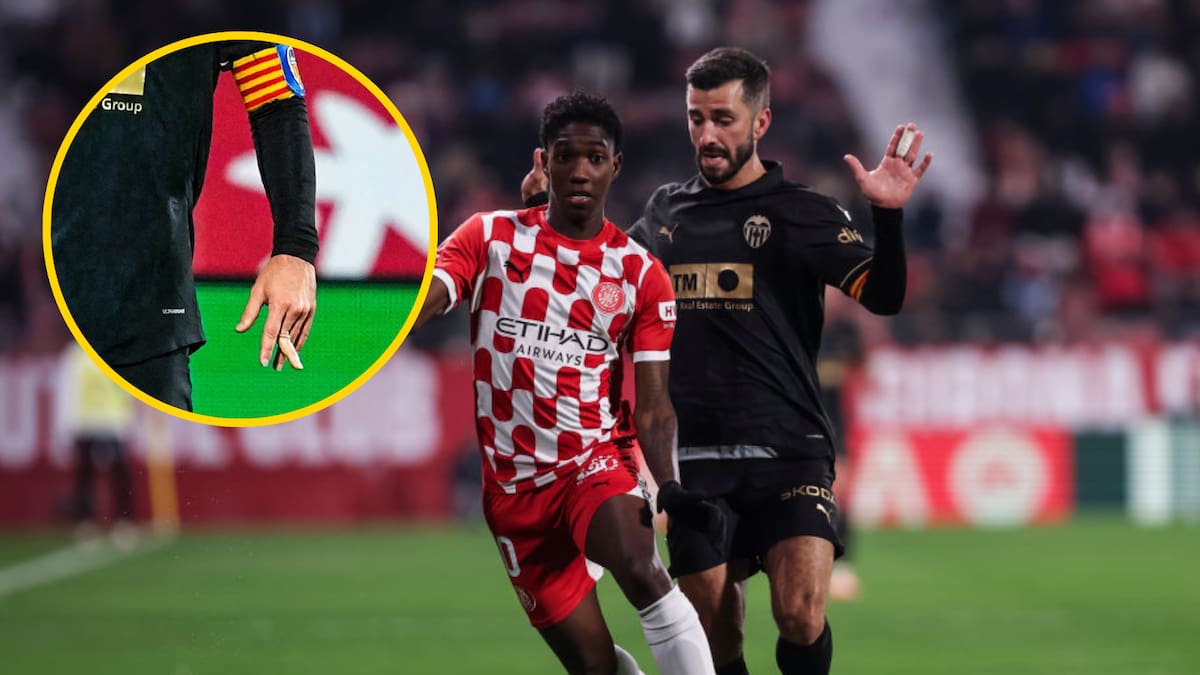 La escalofriante imagen del dedo de Gayà en el partido ante el Girona