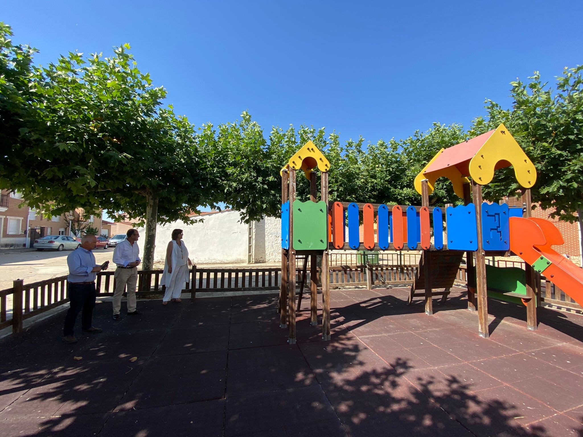 Instalación infantil en la provincia