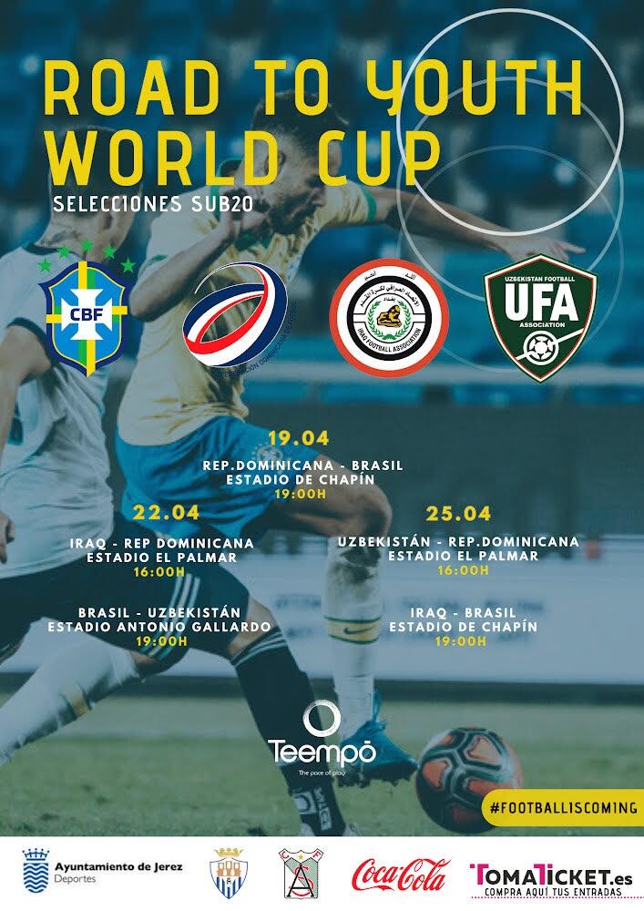 Cartel anunciador del Trneo de Fútbol