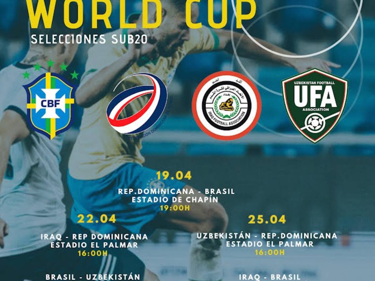 Brasil e Irak se enfrentan el martes en Chapín