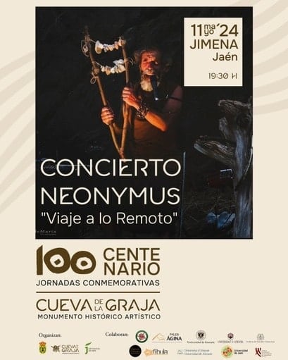 Cartel del &#039;Concierto a lo Remoto&#039; de Neonymus