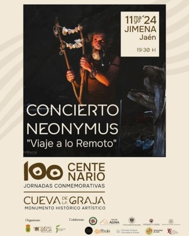Cartel del 'Concierto a lo Remoto' de Neonymus