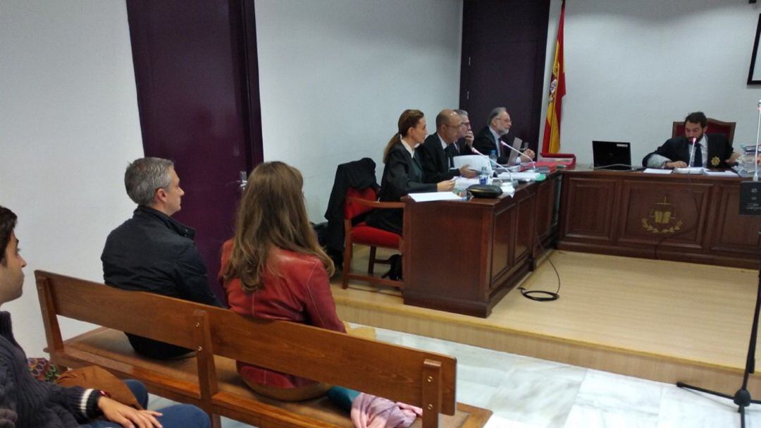 Imagen de archivo del juicio por el incendio de la fábrica Ron Montero de Motril