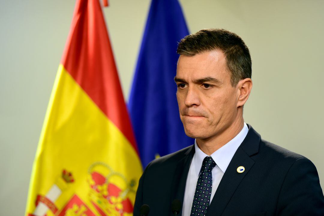 Pedro Sánchez, presidente del Gobierno en funciones