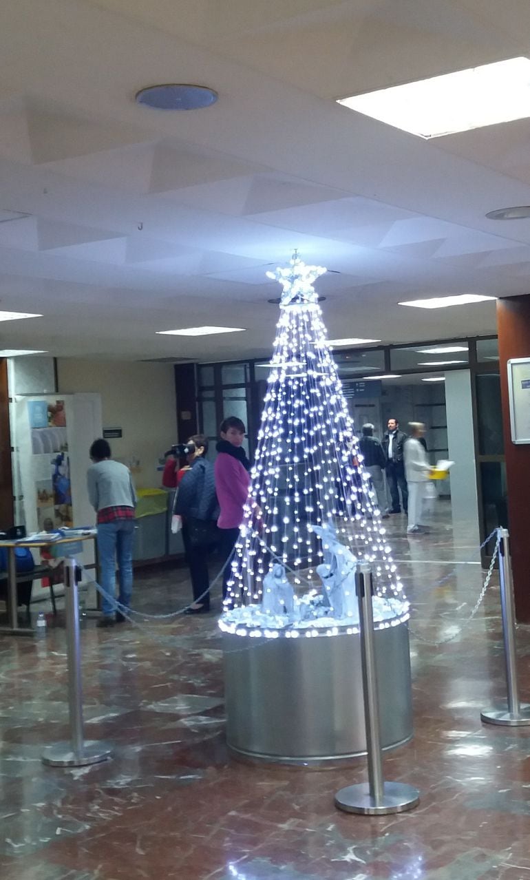 Árbol en el Hospital General