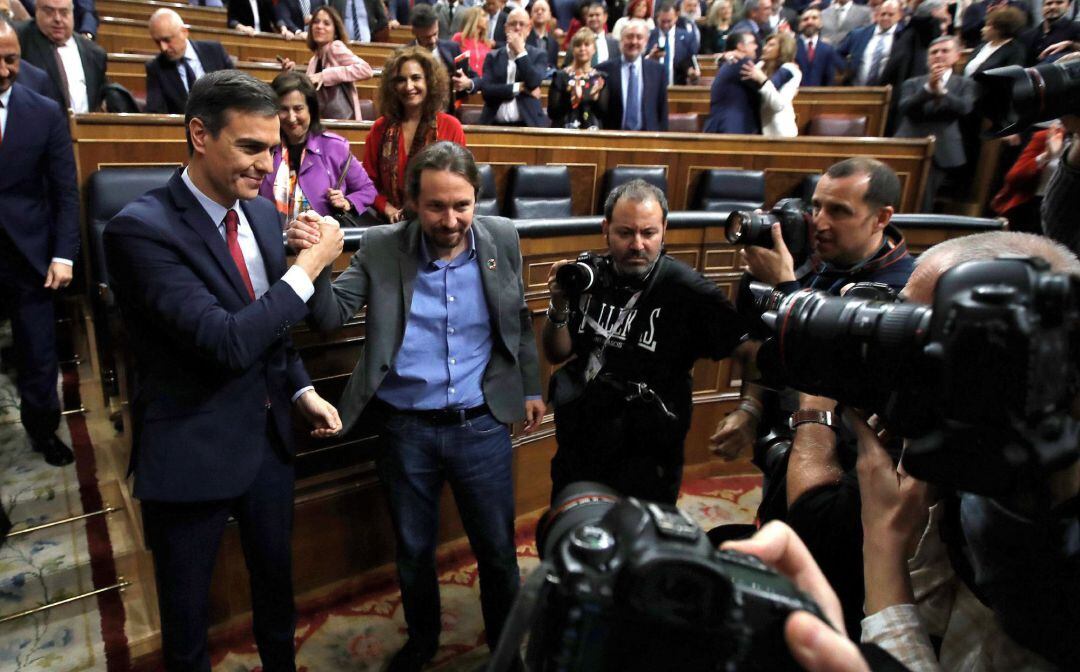 Pedro Sánchez, elegido presidente del Gobierno.