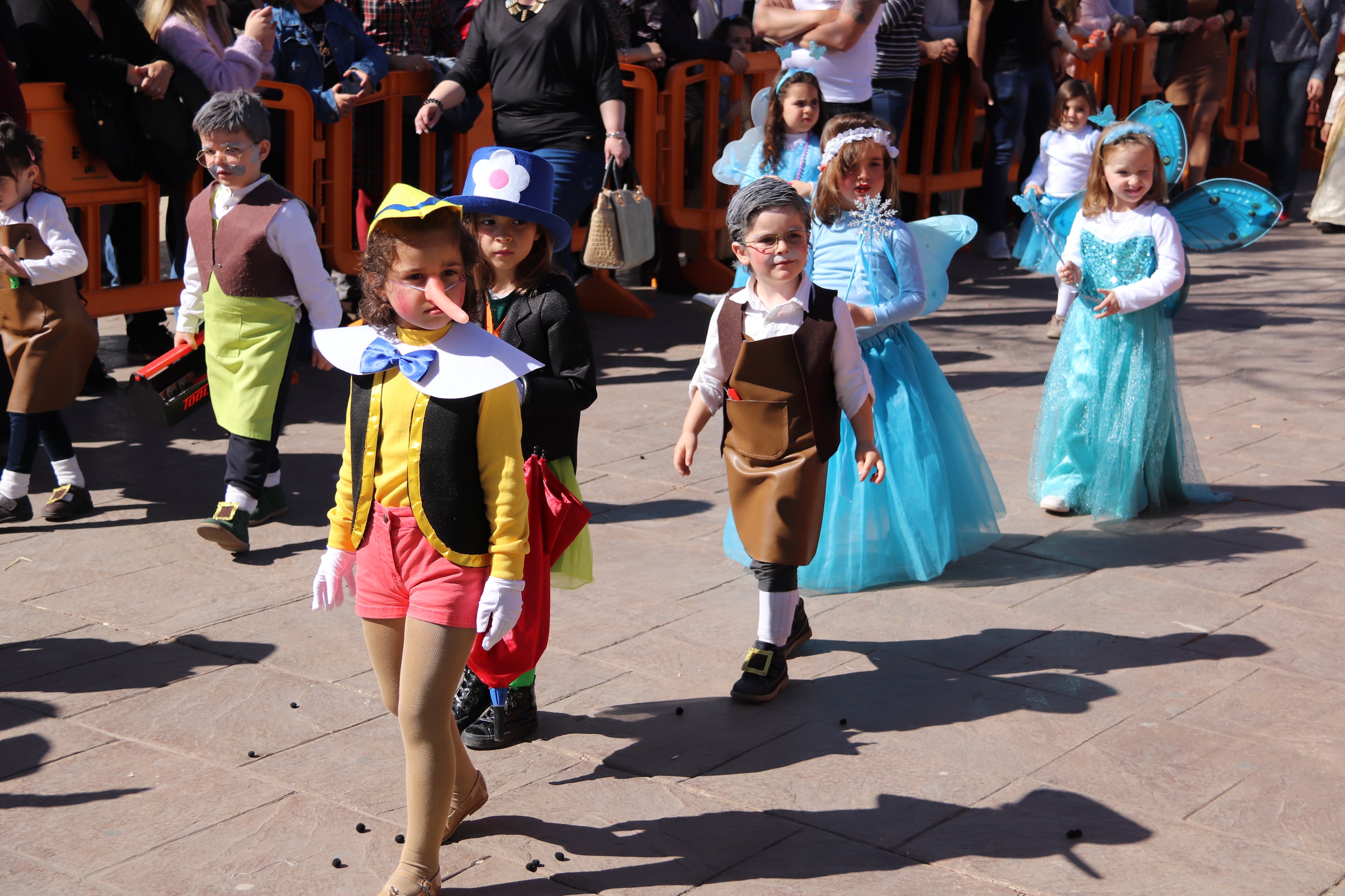 Imagen de archivo del desfile de disfraces infantiles en Manzanares, desarrollado el pasado 2019