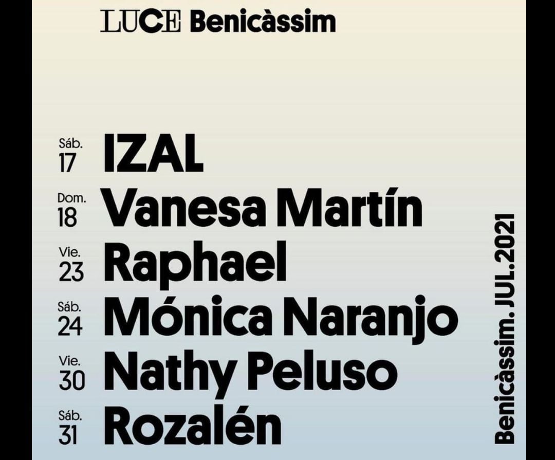 Cartel publicado por la organización